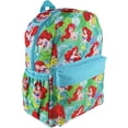 thumbnail image 3 of Backpack - Disney - Little Mermaid Green 16" All-Over Print, 3 of 3