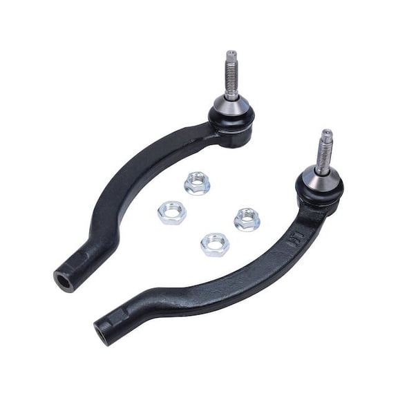 Outer Tie Rod Set - Compatible with 2001 - 2009 Volvo S60 2002 2003 2004 2005 2006 2007 2008