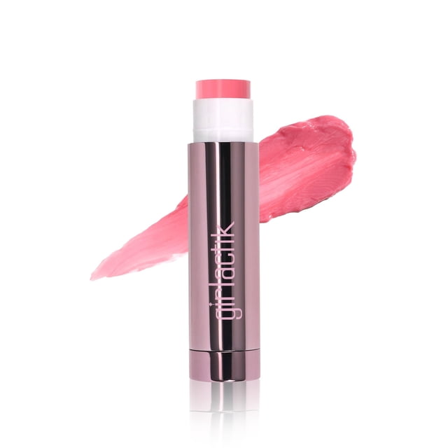 Bálsamo labial Girlactik Jello Gloss - Cuidado labial original con vitamina E, aloe vera, aguacate y aceite de semilla de albaricoque para bálsamo labial hidratante con brillo suave 4,5 g / 0,15 oz (B