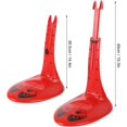 thumbnail image 5 of FYBTORoad Bike Parking Side Stand, Bike Floor Rear Parking Rack Adjustable Height Space Saving Lovely Appearance ABS Material for 26in 27.5in 29in (Red)-0630, 5 of 5