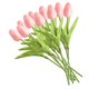 thumbnail image 5 of BEADCEST 10Ud Con Artificiales Rosas Reutilizables Para , Oficina Y Eventos, 5 of 8