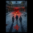 thumbnail image 2 of Netflix Men's Stranger Things Winter Rift Russia Poster Graphic T-Shirt, 2 of 5