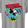 thumbnail image 3 of Disney - Together Fur Ever Minnie Figaro - Women's Short Sleeve Graphic T-Shirt, 3 of 5