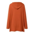thumbnail image 3 of WEAIXIMIUNG Sweat à Demi-Zip pour Femmes, Sweat à Capuche Décontracté à Manches Longues Imprimé Lettre avec Poche, 3 of 3