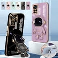 thumbnail image 2 of Funda de lujo con soporte de astronauta Note11s para Xiaomi Redmi Note 11 11s 10s 10 Pro 4g 5g 11pro 9 8 9s, funda de silicona con soporte Dengxun unisex, 2 of 2