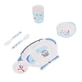 thumbnail image 2 of Infants Dinner Set, Baby Dinner Plate Set 5pcs Set Cartoon Pattern Lightweight Slip Resistant  For Outdoors, 2 of 8