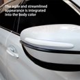 thumbnail image 4 of Kchsji Car Protective Adhesive Door Mirror Stickers, Anti-Scratch Carbon Fiber Decorative Strip for Cars SUVs Trucks, Flexible Crash Guard Car Accessories for Vehicle Exterior Protection, 4 of 8