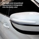 thumbnail image 4 of Protectores de borde para puertas de coche | Película protectora antiarañazos para coches y SUV | Paquete de 2 tiras adhesivas de PVC | Estilo fibra de carbono en blanco o negro | 13 x 1,5 cm, 4 of 7