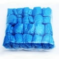 thumbnail image 3 of INTBUYING 100pcs Disposable PE Shoe Covers Plastic Waterproof Boot Covers for Carpet Floor Protection, 3 of 4