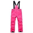 thumbnail image 4 of WOYY Little Girls Snowsuit Winter Windproof Thermal Jacket Overalls Ski Suit, Sizes 5-6, 4 of 4