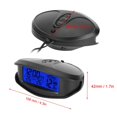 thumbnail image 1 of Car  Ec98 Digital Led Car Automobile  Voltmeter Gauge Voltage  With Time Function, 1 of 8