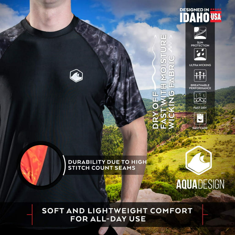 Buy Aqua Design Mens Guard Long Sleeve Water Shirt, Swimming