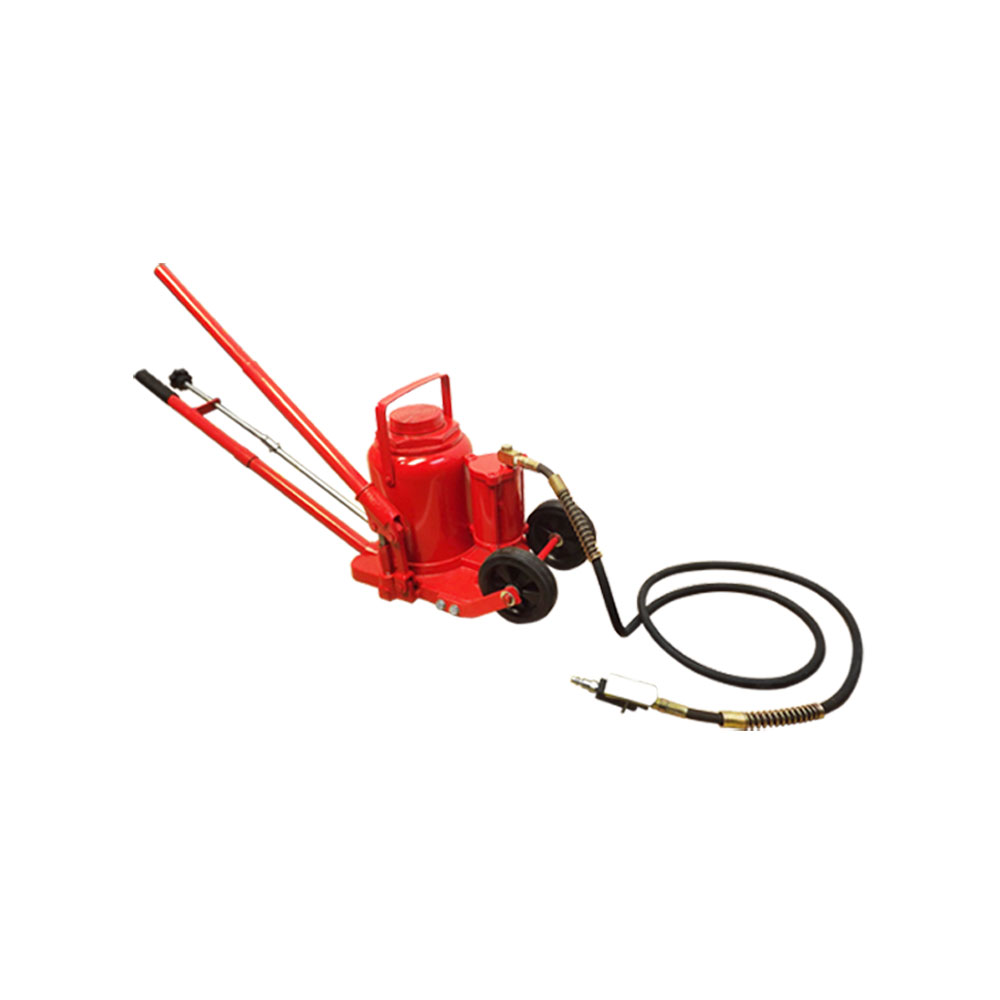 50 Ton Air Hydraulic Bottle Jack Lift or Manual Operate w/ Wheels