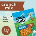 Snak Club Crunch Mix OIF8 with Hidden Valley Ranch Seasoning, Toasted