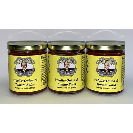 Todd Bosley's World Famous Vidalia Onion & Tomato Salsa (3 Pack)