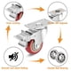thumbnail image 2 of Ruedas giratorias TABKEER industriales de 3 pulgadas para uso pesado con freno, 2 of 6