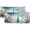 Pattern-5, variant on Rustic Paris Kitchen Valance Curtain Rod Pocket Purple Lavender Eiffel Tower Floral Flower Birds Window Treatment for Living Room Bedroom Bathroom 54 by 18 in, 2 Panel