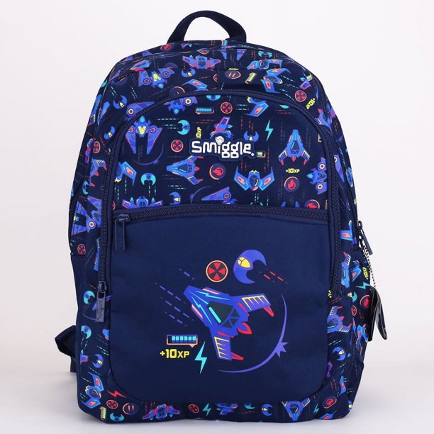 Mochila escolar Smiggle australiana auténtica, mochila de avión azul, mochila de material de oficina para estudiantes, mochila para actividades al aire libre, taza de agua, regalo para estudiantes