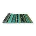 thumbnail image 2 of Ahgly Company Indoor Rectangle Solid Light Blue Modern Area Rugs, 5' x 7', 2 of 4