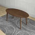 thumbnail image 5 of Pemberly Row Mid-Century 67" Rectangular Solid Wood Dining Table in Brown, 5 of 7