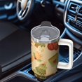thumbnail image 4 of Christmas Stocking 40oz Stainless Steel Tumbler with Handle and Straw, Holiday Leak Proof Insulated Travel Coffee Mug, Gift for Adults, 4 of 4
