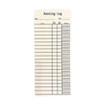 thumbnail image 2 of PEONAVET Bookmark Reading List New Easy Reading for Students Reading Hobby Library Card Bookmarks Reading List Bookmarks, 2 of 6