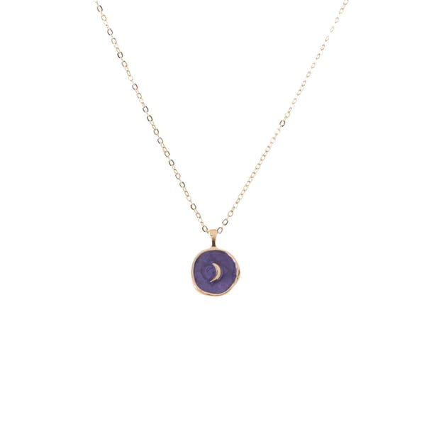 Collar exquisito de la estrella de la luna del amor del sueño del aceite del goteo de la personalidad de la moda de la aleación de la moda Wmkox8yi sjalhkljlk1105