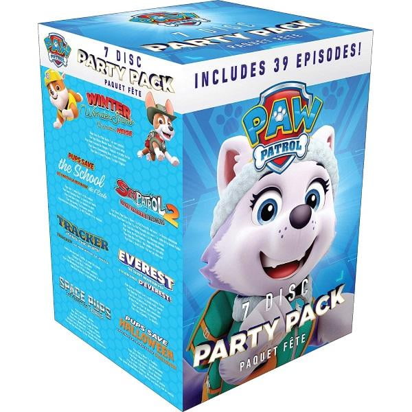 PAW Patrol: 7-Disc Party Pack [DVD] - Walmart.ca