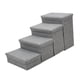 thumbnail image 5 of Escalera para perros, ligera, portátil, de 4 escalones, plegable Gris, 5 of 9