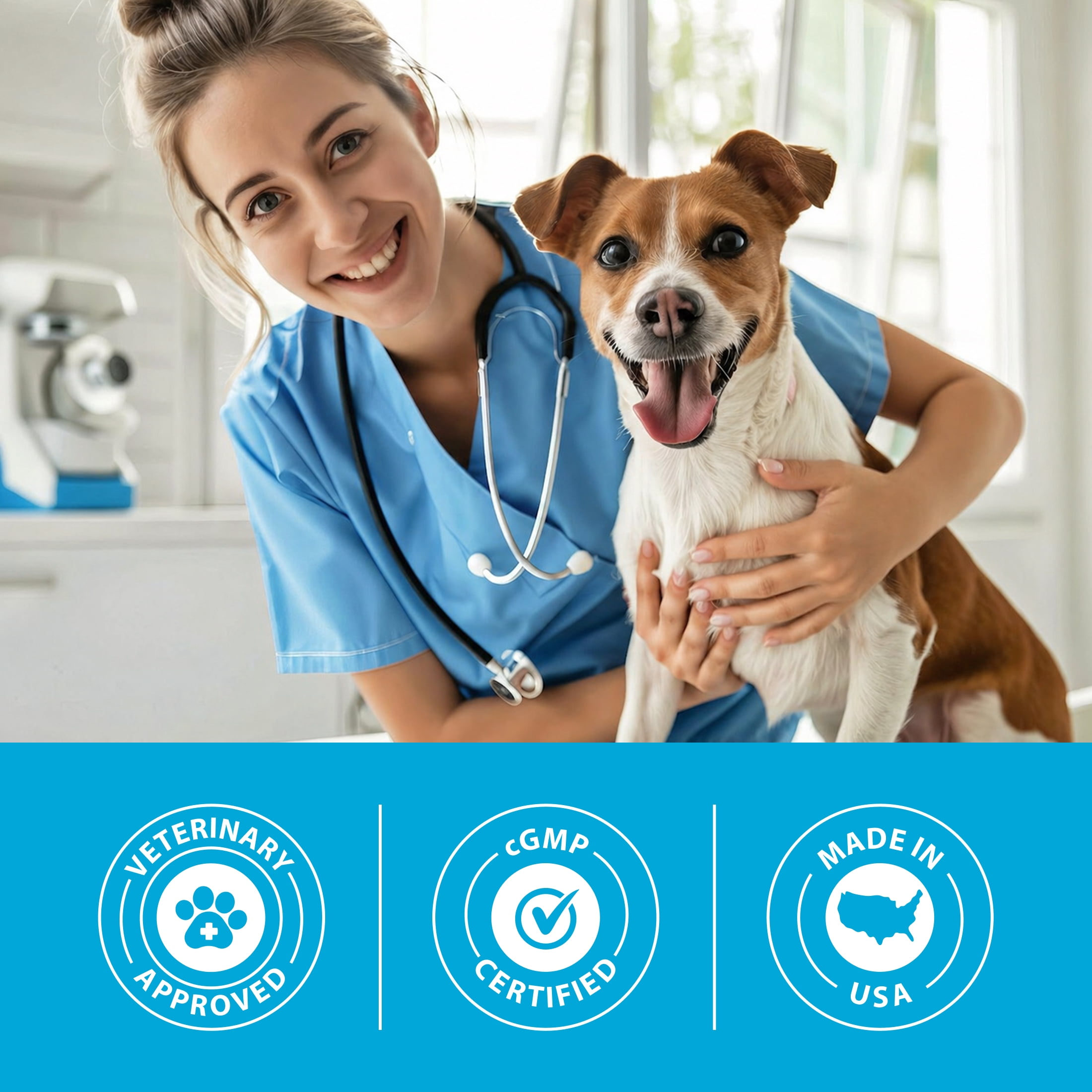 PRN Pharmacal Duralactin Canine Joint Plus - Joint Health Supplement for Dogs & Puppies to Support Healthy Cartilage Levels & Joint Function while Helping Manage Soreness - 60 Soft Chews