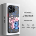 thumbnail image 3 of Disney-funda translúcida esmerilada para iPhone, carcasa bonita de Stitch para iPhone 14, 13, 12, 11 Pro Max, XS Max, X, XR, 7, 8 Plus, 6S, 5S, 3 of 5