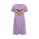 thumbnail image 4 of Camisón corto de talla grande para mujer, camisón de manga corta con estampado de pecho a la moda, camisón para mujer, 4 of 5