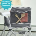 thumbnail image 6 of Bright Starts Pop 'N Dine Portable High Chair, Grey, Unisex, Infant, 6 of 16