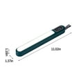 thumbnail image 3 of Clearance!Rechargeable LED Wall Reading Light with Digital Clock-3 Color Dimmable Stick On Bunk Bed Lamp,Magnetic Mounted Under Cabinet Lighting & Rotating Stand, 3 of 7