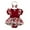Wine Red, variant on GRNSHTS Infant Baby Girls Summer Outfits Short Sleeve Ruffle Floral Print Tutu Skirt One Piece Romper Bodysuit Headband Set (Pink, 0-3 Months)