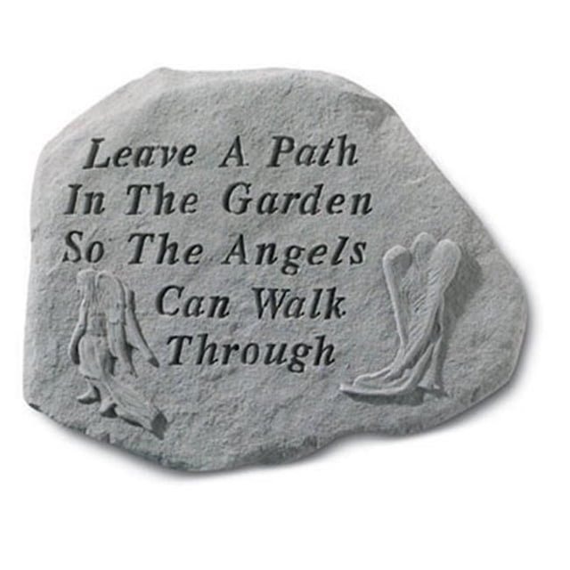 Kay Berry- Inc. Leave A Path In The Garden - Angels Memorial - 15 Inches x 13 Inches