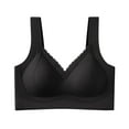thumbnail image 4 of Brasier sin Varillas Mujer Sujetador de Soporte Cómodo para Mujer, Camiseta Suave sin Aros, Ropa Interior sin Costuras, Cobertura Total, Uso Diario Grande, 4 of 4