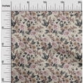 thumbnail image 2 of oneOone Cotton Flex Light Brown Fabric Floral Retro Craft Projects Decor Fabric Printed By The Yard 40 Inch Wide, 2 of 5