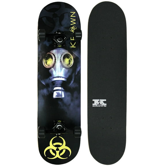 Krown Pro Skateboard Complete Biohazard 8.0"