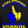 thumbnail image 3 of CafePress - Stay Strong Ukraine Support Ukraine T Shirt - Mens Tri-blend T-Shirt, 3 of 4