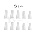 thumbnail image 2 of Caja Con 500 Tips Coffin Para Uñas Postizas Blanco Belié Tips 500, 2 of 3