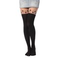 thumbnail image 1 of Sexy Tatouage Étoile Lèvre Diamant Modèle Tentation Collants, 1 of 7
