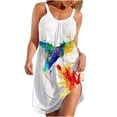 thumbnail image 1 of Fridja Robe de Plage Sans Manches pour Femmes avec Ourlet Imprimé Dessin Animé Mignon, 1 of 9