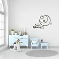 thumbnail image 2 of Sweet Dreams - Good Night Quotes Cute Stars And Clouds Silhouette Vinyl Design Wall Sticker Art Decal Boys Girls Kids Room Bedroom Nursery KinderHome Decor Stickers Decoration Size (6x10 inch), 2 of 3