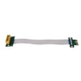 thumbnail image 1 of TISHITA PCI-E 1X Riser Extender Flexible Ribbon Cable Converter 36Pin Angle Droit, 1 of 8