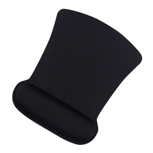 VERDANVERSE Mouse Pad Con Reposamuñecas Antideslizante Para Laptop Y Escritorio En Color Negro Resistente