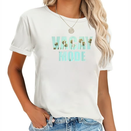 Vacay Mode Vintage Vacation Summer Cruise Family Holiday T-Shirt