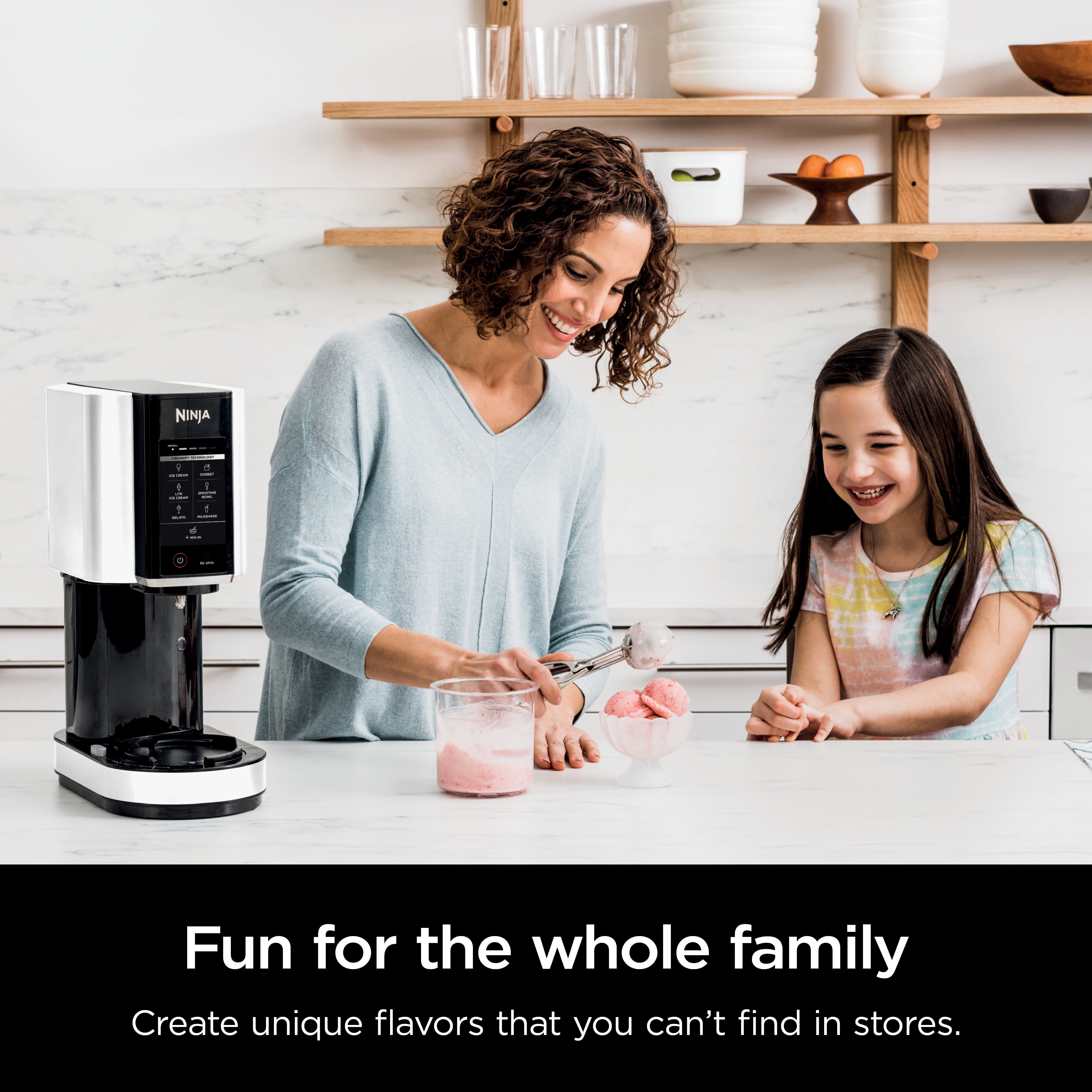Ninja™ CREAMi™ Ice Cream Maker, 5 One-Touch Programs, with 4 Pints Included
