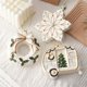 thumbnail image 4 of Nuevas decoraciones navideñas colgantes creativas guirnaldas de copos de nieve árbol de Navidad decoraciones colgantes escenas colgantes accesorios de decoración, 4 of 5