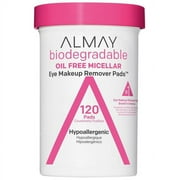 Almay Oil Free Eye Makeup Remover 120 Pads - 2 Pack